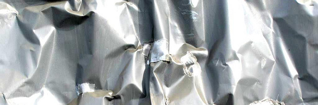 aluminio arrugado